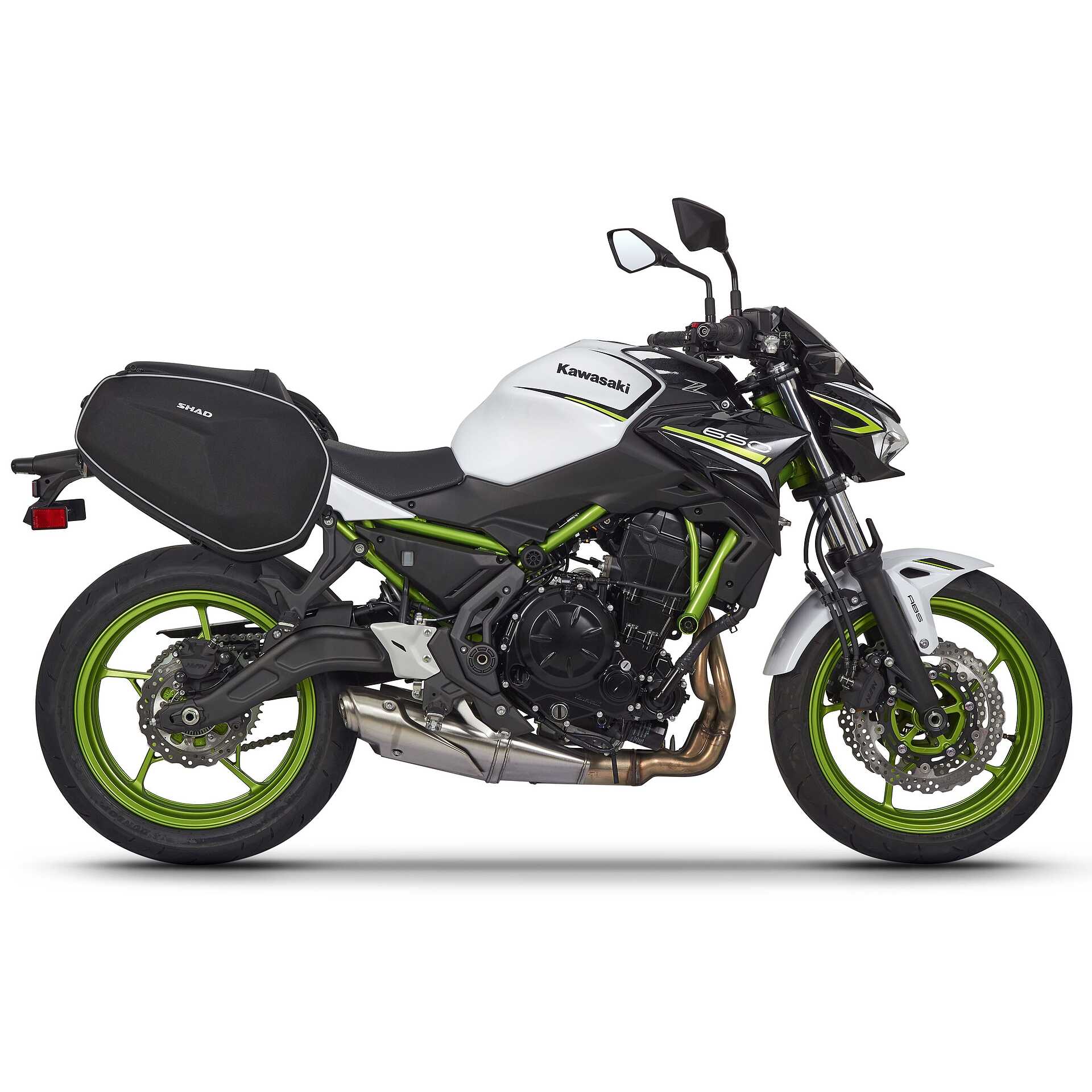 Poignées Passager Arrière Noir Pour Kawasaki Z650 Ninja 650 2017-2022 - Aluminium - MOTA