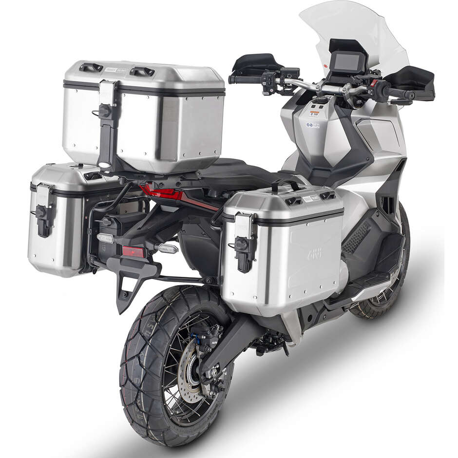 Cadres latéraux Givi PL ONE FIT pour valises Monokey spécifiques pour Honda X-ADV 750 (2021-23)