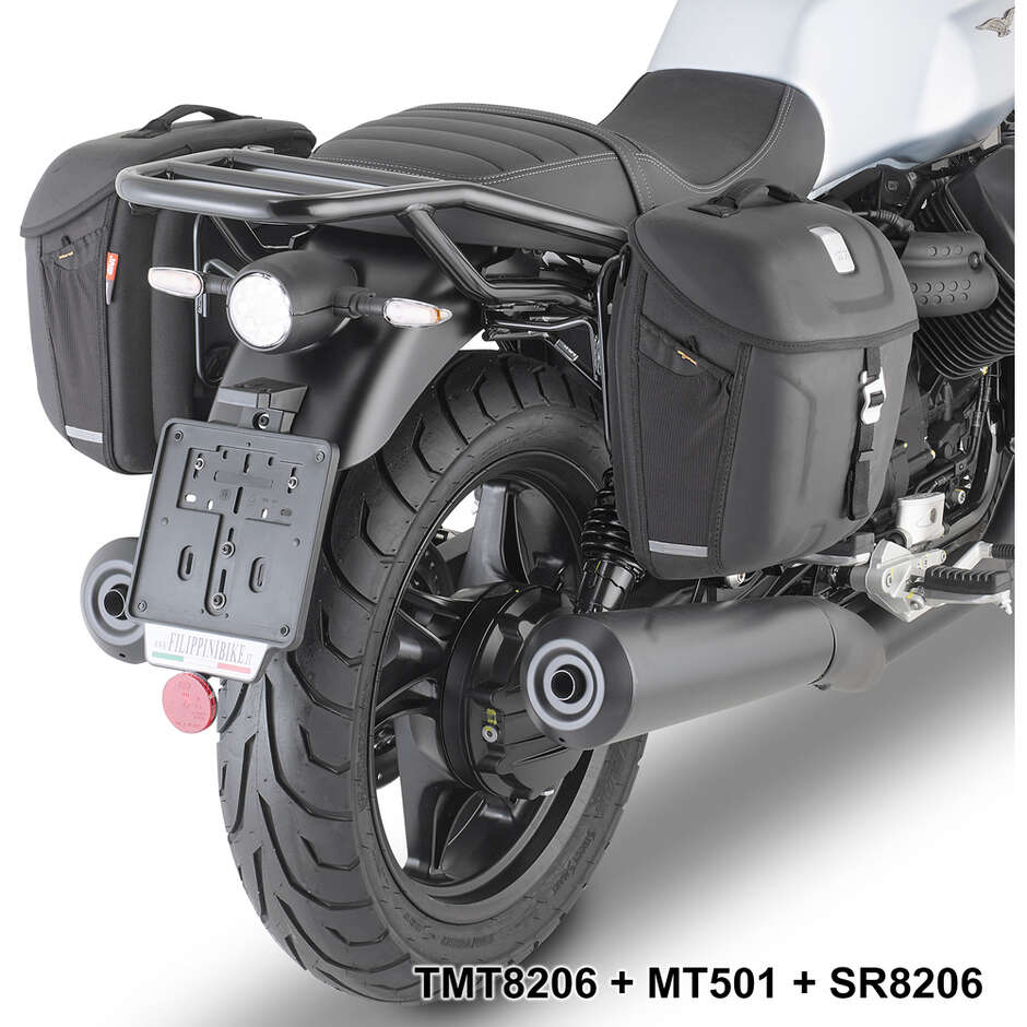 Cadres latéraux Givi TMT8206 spécifiques pour Moto Guzzi V7 STONE (2021)
