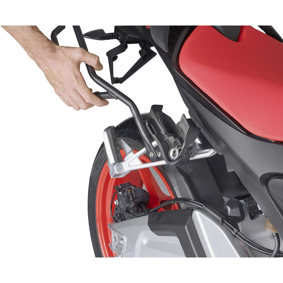 Cadres latéraux Givi TR1185 REMOVE-X spécifiques pour Honda CB 650 R (2021-22)
