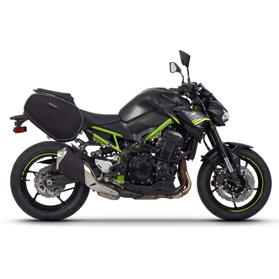 Cadres latéraux pour sacoches latérales souples SHAD spécifiques pour KAWASAKI Z900 (2017-24)