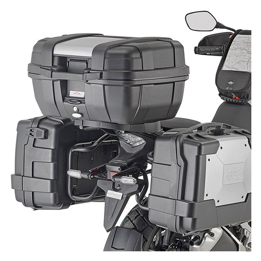 Cadres latéraux pour valises latérales Monokey Kappa KLO1171MK Pour Honda CB 500 X (2019-21)
