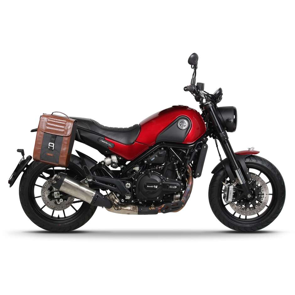 Cadres latéraux spécifiques pour sacs SR Shad pour BENELLI LEONCINO 502i/TRAIL (2017-26); 500 TRAIL (2020-26)
