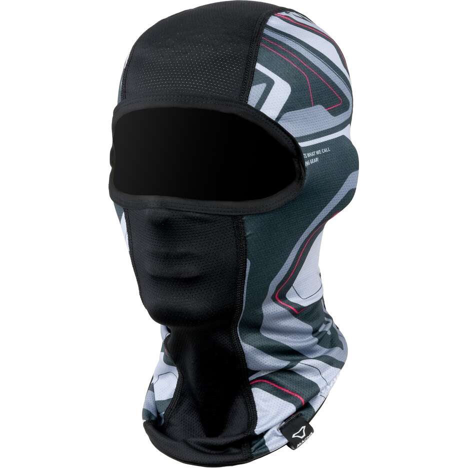 Cagoule de moto Macna Trance noire/anthracite