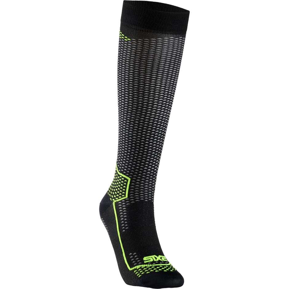 Calza Lunga Estiva LONG V3 Nero Giallo taglia 44-47