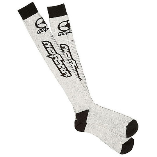 Calza Tecnica Nofear Mx Socks Thin Bianco