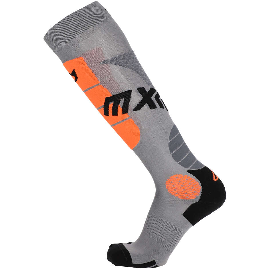 Calze Moto Acerbis MX IMPACT VENTED Grigio Arancio
