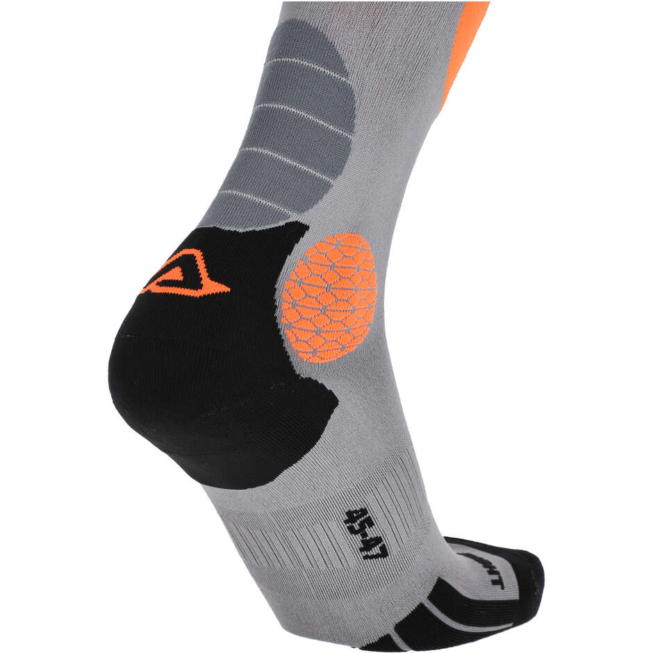 Calze Moto Acerbis MX IMPACT VENTED Grigio Arancio
