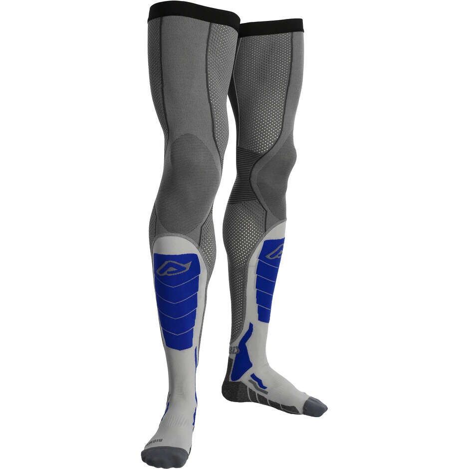 Calze Moto X-LEG VENTED Grigio Blu taglia L/XL