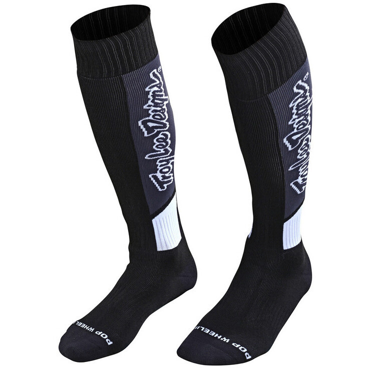 Calze Moto Troy Lee Design GP MX COOLMAX THICK SOCK VOX Nero taglia S/