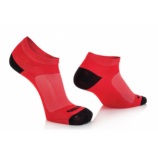 Calze Tecnica Corta Acerbis Sport Socks Rosso