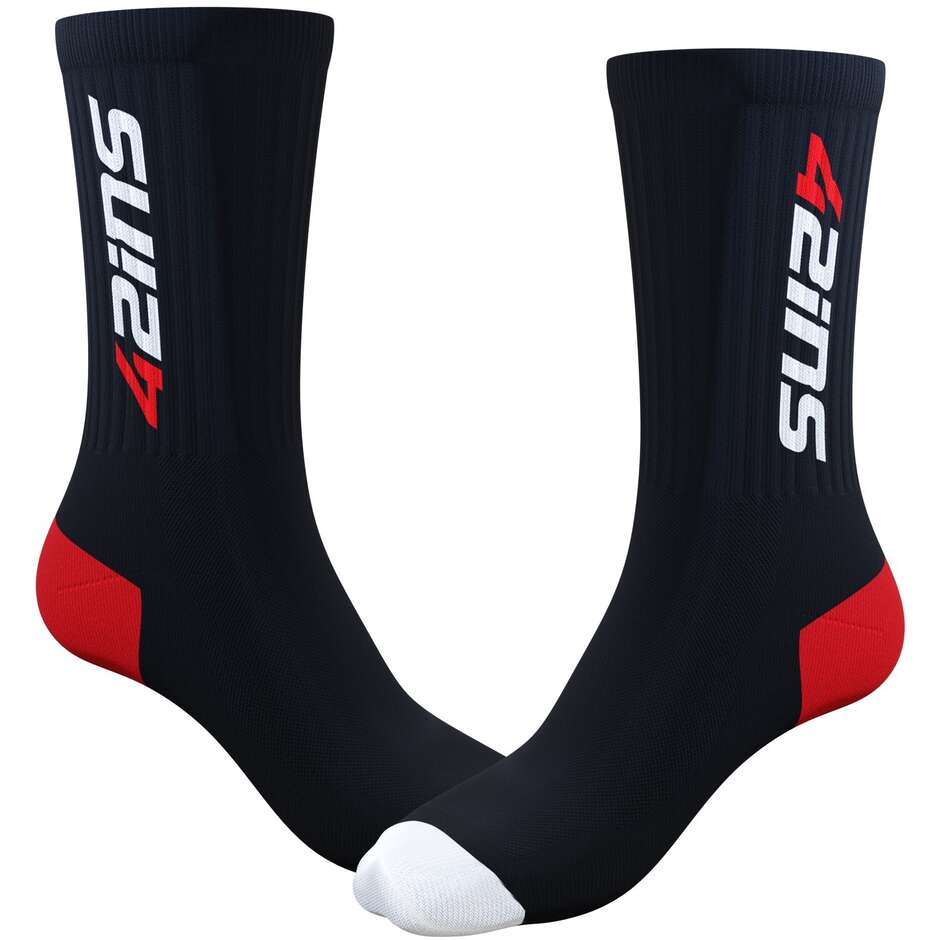 Calzini Ixon SCK RINS 25 Nero Bianco Rosso