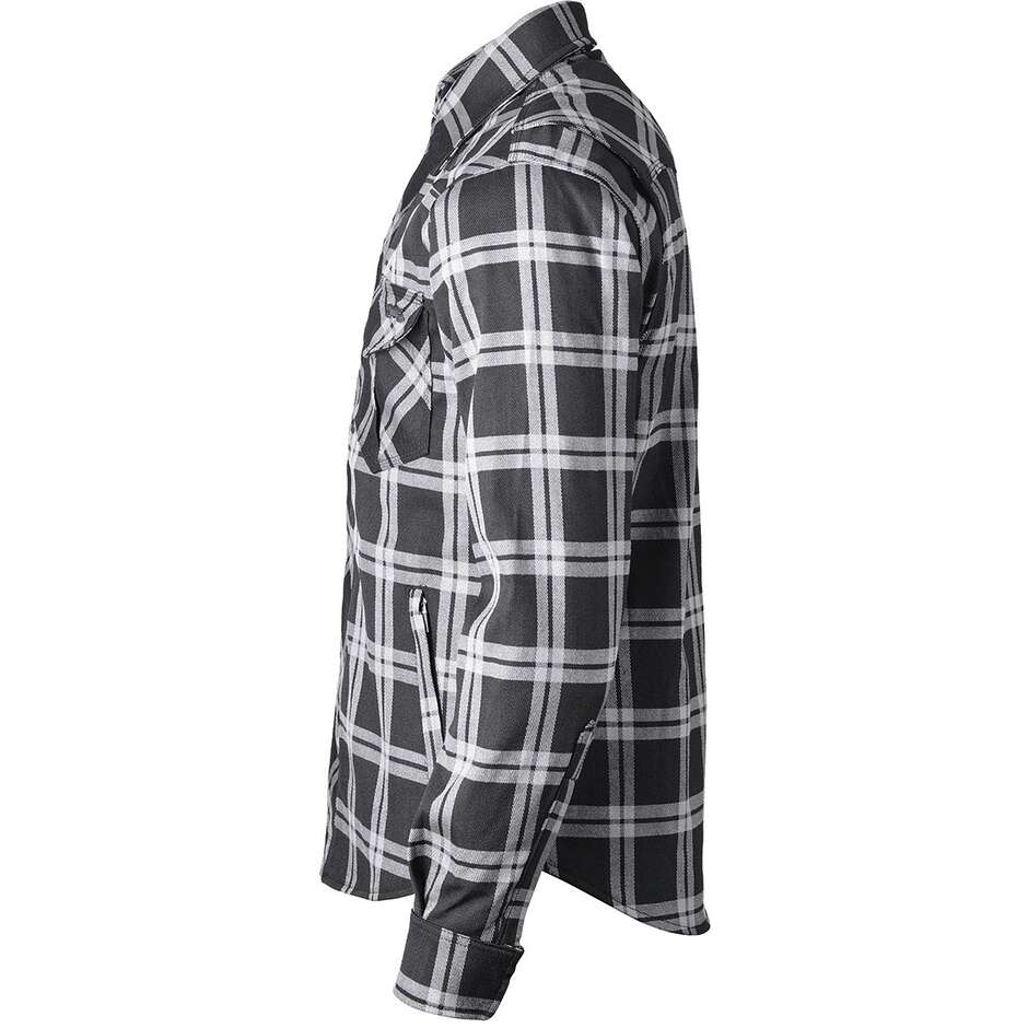 Camicia Moto GMS Jaguar Neo Man nero bianco