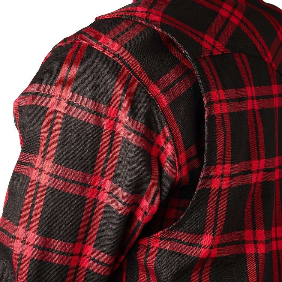 Camicia Moto GMS Jaguar Neo Man nero rosso