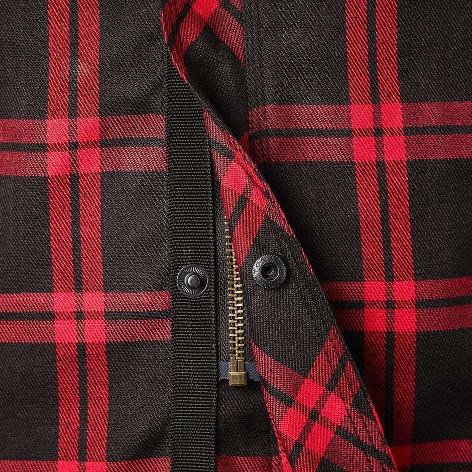 Camicia Moto GMS Jaguar Neo Man nero rosso