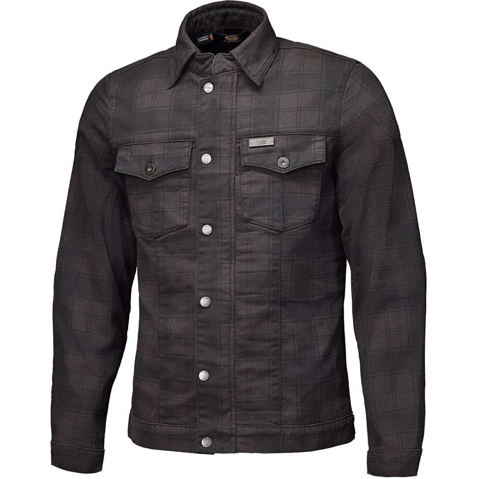 Camicia Moto Woodland Nero Grigio taglia S