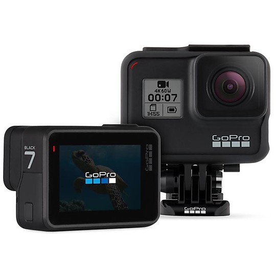 Caméra de moto GoPro HERO7 Black 4K Ultra HD + carte SD