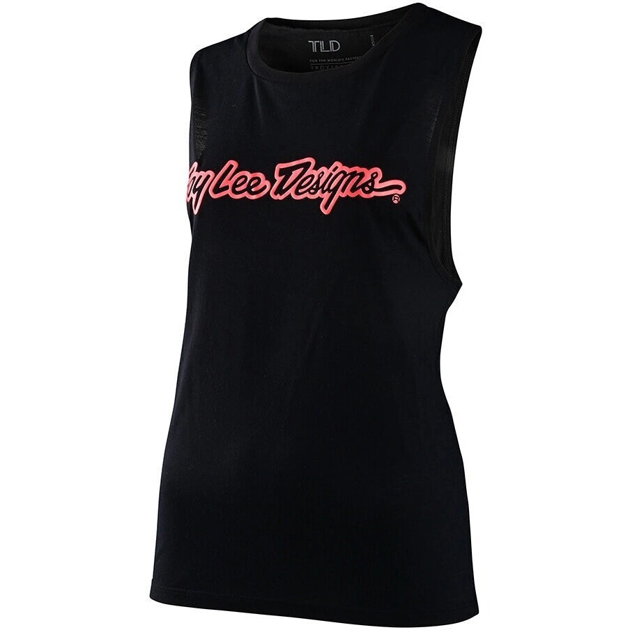 Canotta da Donna Troy Lee Design WOMENS SIGNATURE TANK Nero
