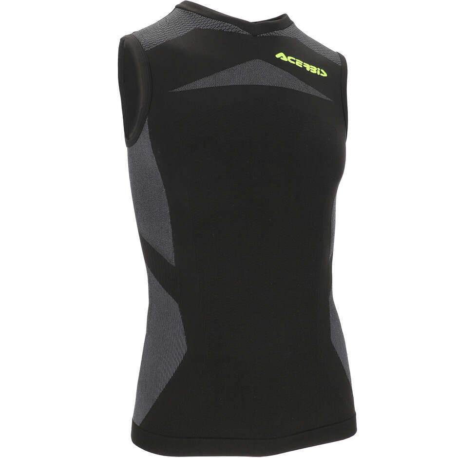 Canotta Moto X-BODY SUMMER 2.0 Nero Giallo taglia 2XL