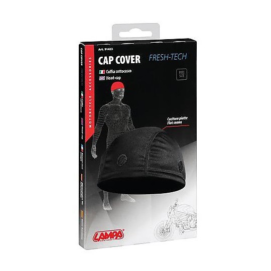 Cap-Cap Black Cotton Underarm Cap