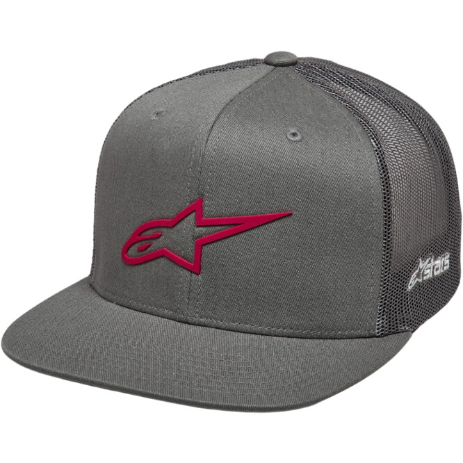 Capellino 3D AGELESS TRUCKER Grigio/Rosso taglia unica