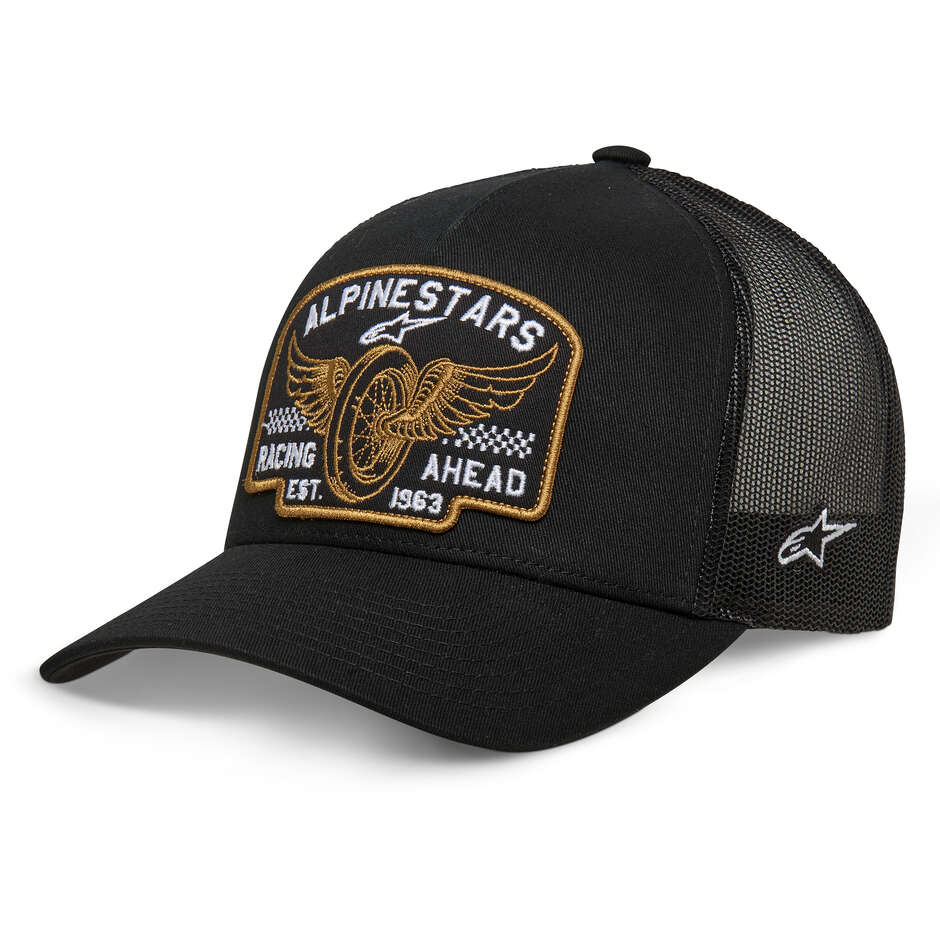 Capellino Alpinestars HERITAGE PATCH TRUCKER Nero/Nero