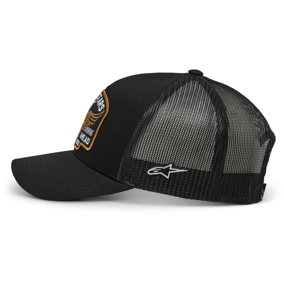 Capellino Alpinestars HERITAGE PATCH TRUCKER Nero/Nero