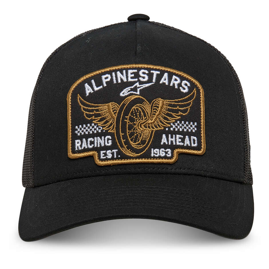 Capellino Alpinestars HERITAGE PATCH TRUCKER Nero/Nero