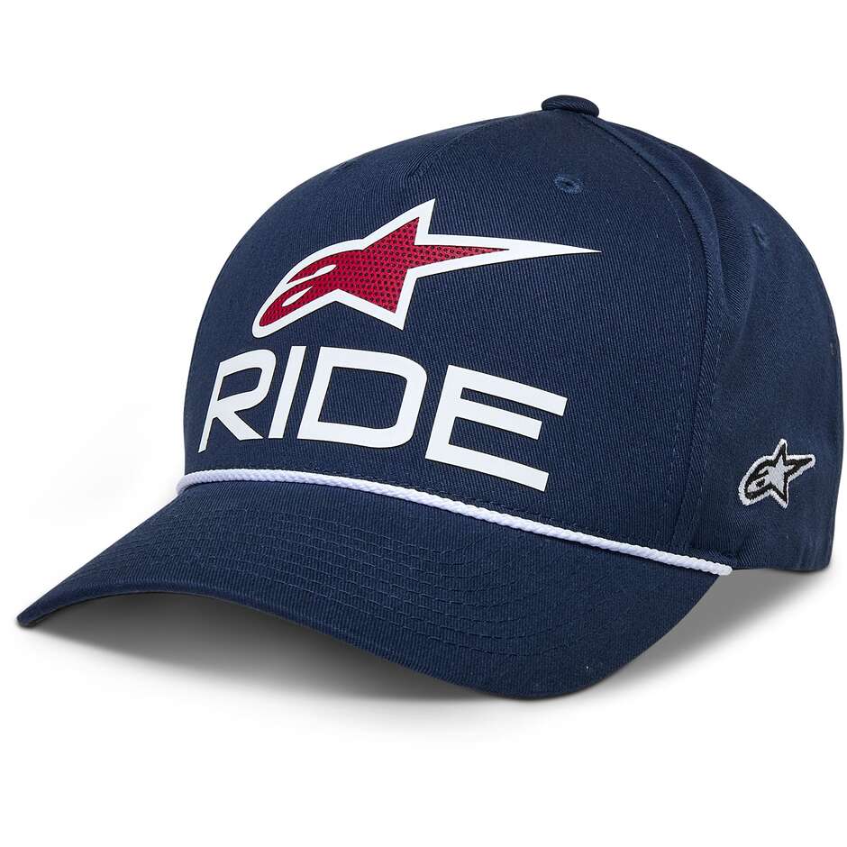 Capellino RIDE COMP SNAPBACK Blu Marino/Bianco/R taglia un