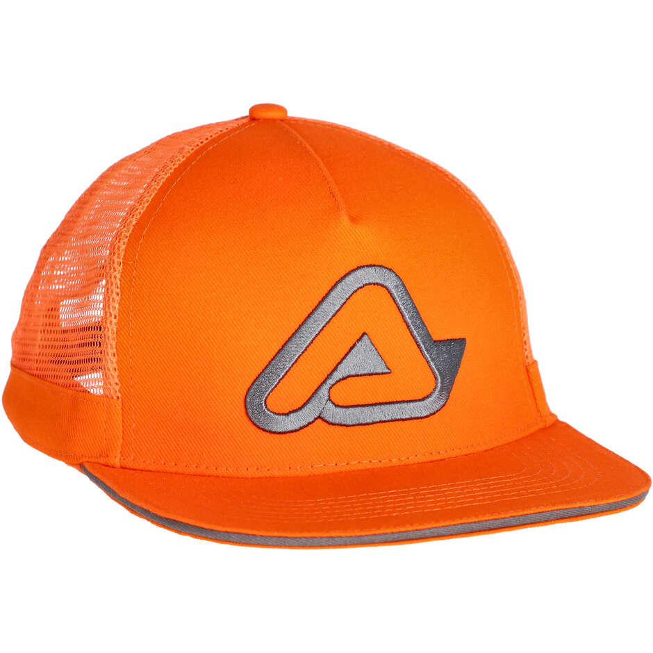 Cappellino Acerbis CAP C LOGO Arancio Grigio