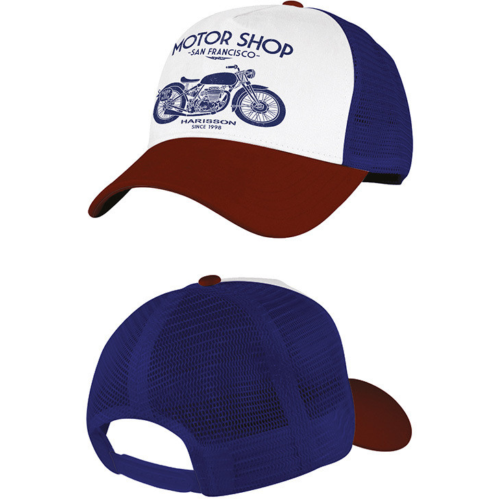 Cappellino Casual Moto Harisson Caps MOTOR SHOP