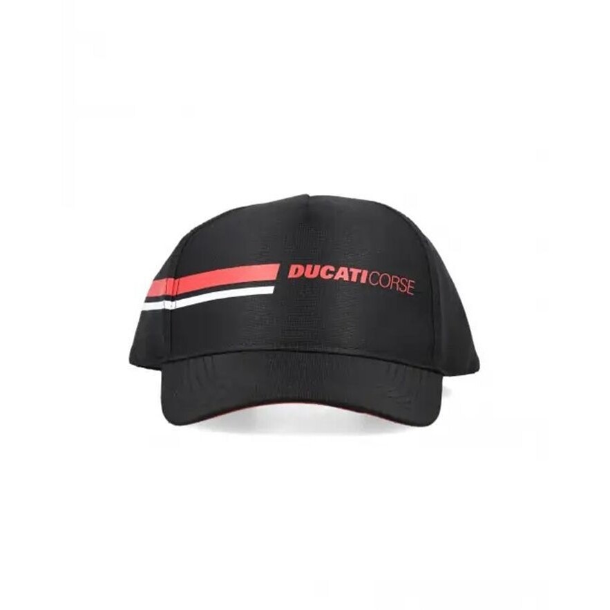 Cappellino Ducati Corse 2346004 Bande logo Nero taglia unic