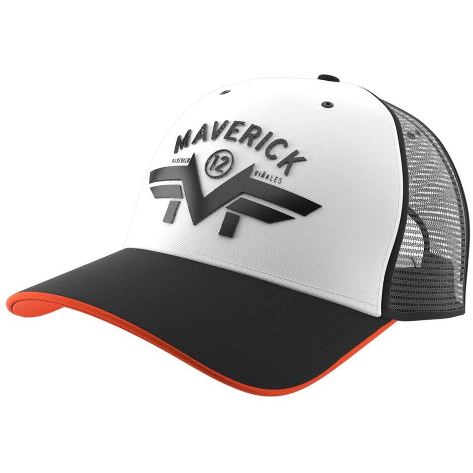 Cappellino CAP2 MVK 25 Nero Bianco Arancione taglia unica