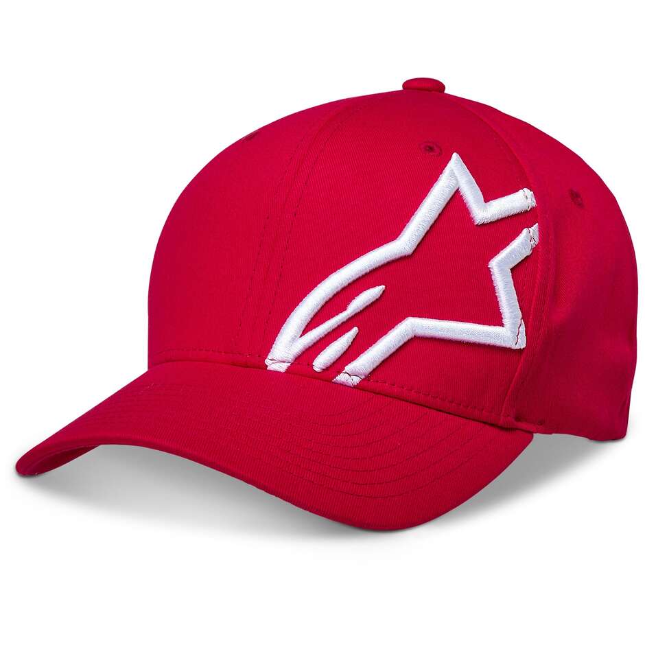 Cappellino Moto Alpinestars CORP SHIFT 2 FLEXIT Rosso Bianco