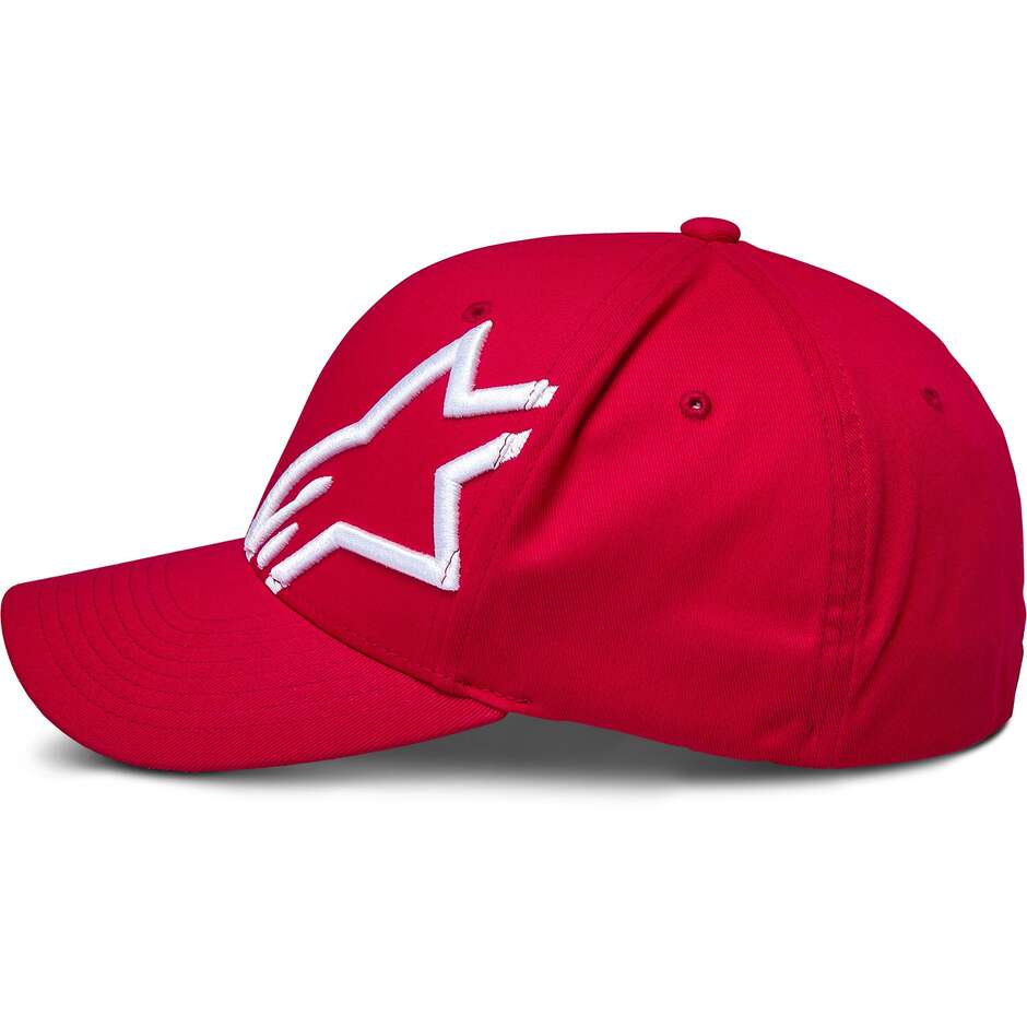 Cappellino Moto Alpinestars CORP SHIFT 2 FLEXIT Rosso Bianco