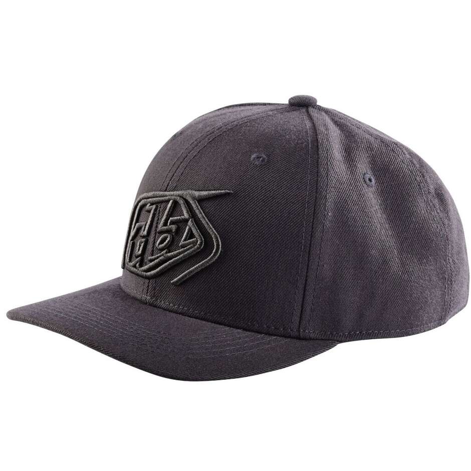 Cappellino Troy Lee Design 9FORTY SNAPBACK HAT CROP Grigio / Carbone