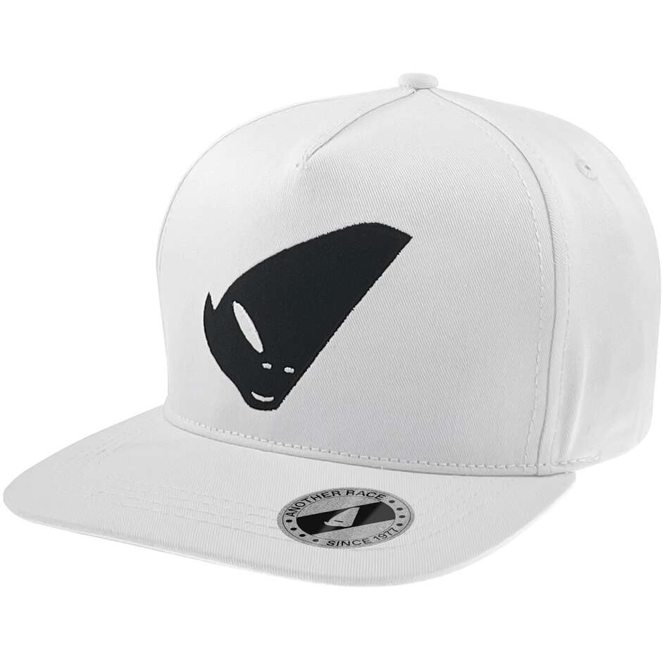 Cappellino Ufo Logo Alieno Nero Bianco