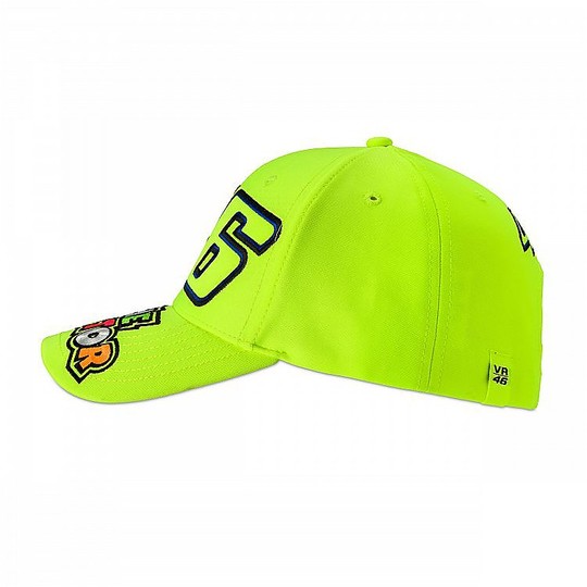 Cappellino VR46 Classic Collection 46 The Doctor Giallo