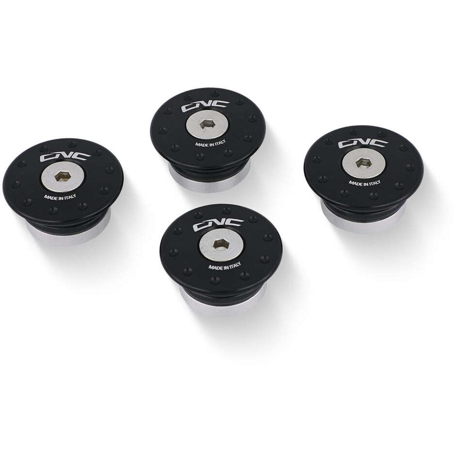 Capuchons de cadre Ducati Monster CNC Racing TT300 Noir