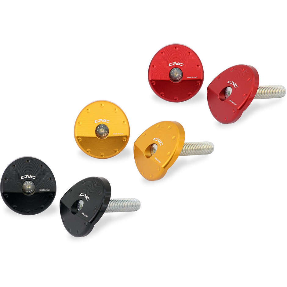 Capuchons de cadre en treillis noir CNC Racing TT316 pour Ducati Multistrada 1200