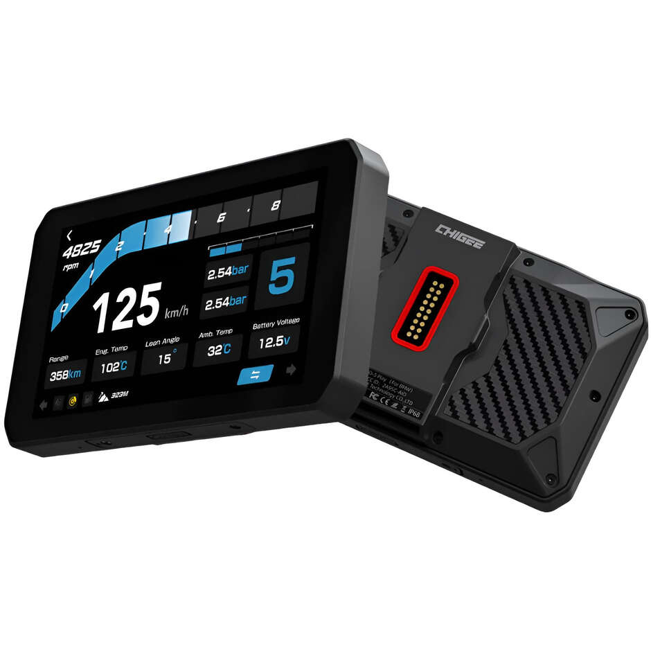Car Play Moto Chigee AIO-5 Smart Riding BMW Sistema Multimediale 