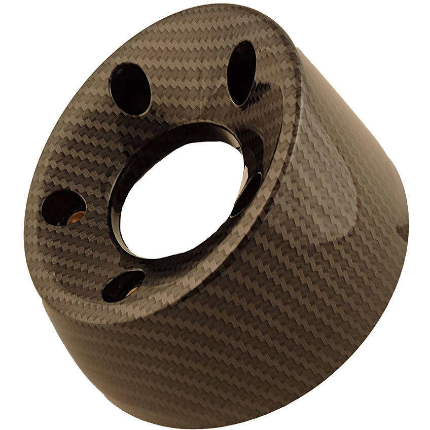 Carbon look One Exhaust End Cap for YAMAHA MAJESTY 400 (2007-11)
