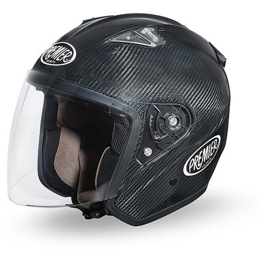 Carbon-Motorrad-Helm Jet Premier JT3