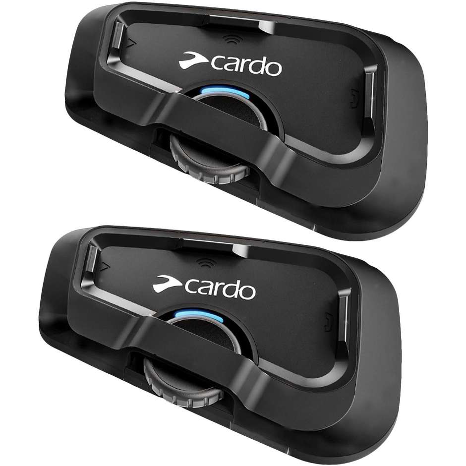 Cardo FREECOM 2x DUO Bluetooth Motorcycle Intercom Pair - Double