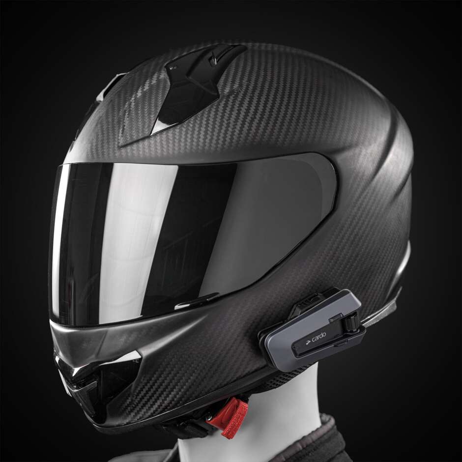 Cardo PACKTALK EDGE Mesh-Motorrad-Gegensprechanlage JBL – Einzeln