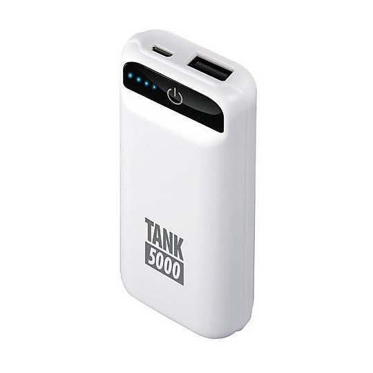 Caricabatterie USB Portatile per Smartphone Lampa 38821 Tank 5000