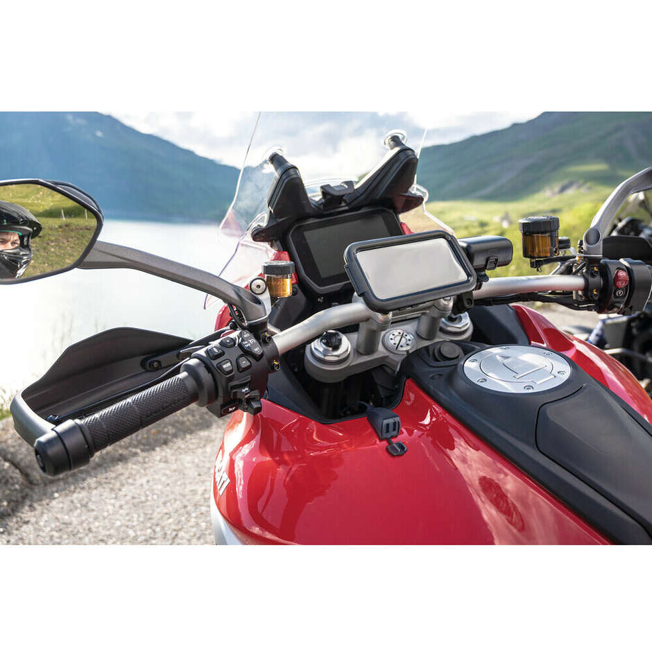 Caricatore 2 USB da Manubrio Lampa 91812 TREK 
