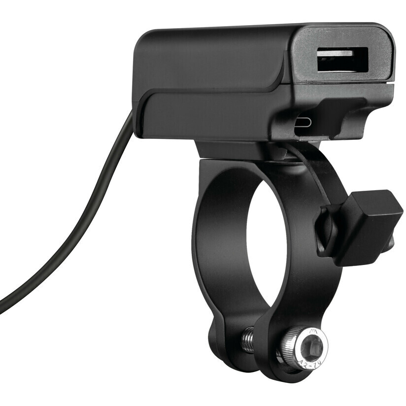 Caricatore USB Lampa TREK X con doppia presa USB (USB A + USB C) resistente alla pioggia