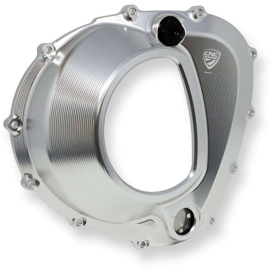 Carter frizione trasparente CA302 MV AGUSTA 4 CILINDRI CNC Racing Argento