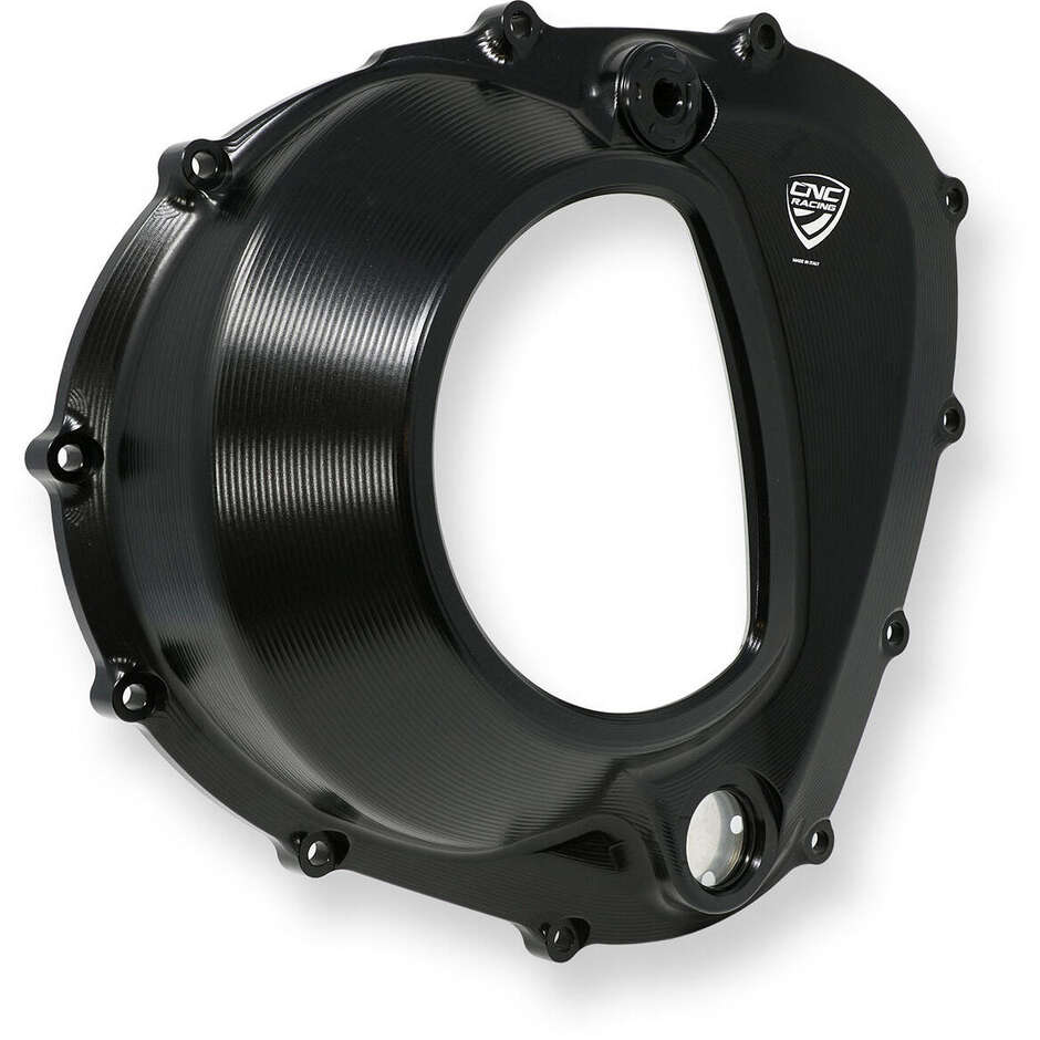Carter frizione trasparente CA302 MV AGUSTA 4 CILINDRI CNC Racing Nero